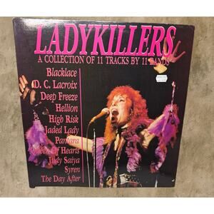 Ladykillers LP 1983 Original US Press Female Fronted Heavy Metal VG+ Vinyl